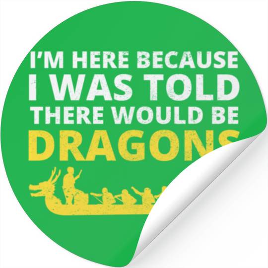 Dragon Boat Racing Crew Paddlers Water Sport Stickers