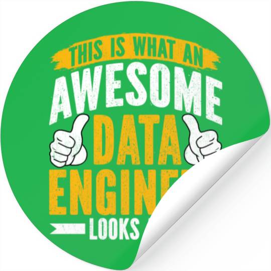 Data Engineer Funny Data Analyst Specialist Stickers