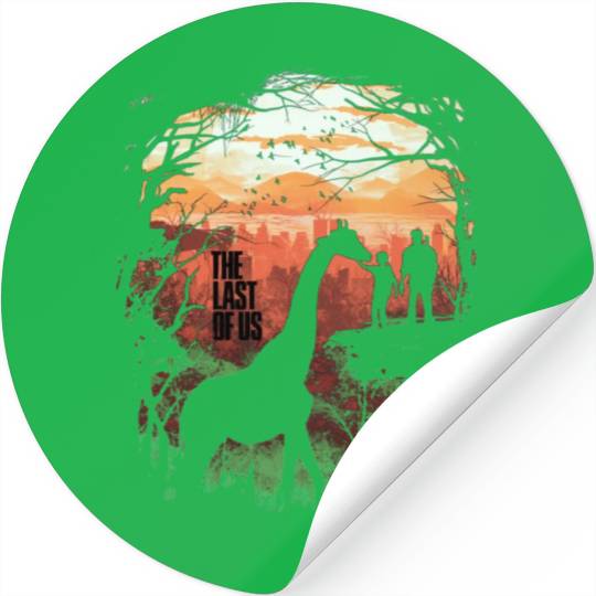 The Last of Us Joel and Ellie Family Stickers
