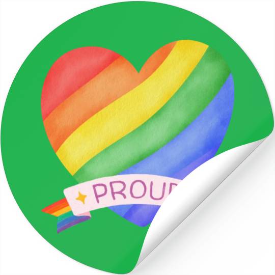 Prod rainbow pride Stickers