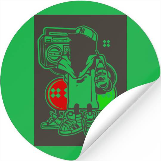 Chocolate Squad Stickers
