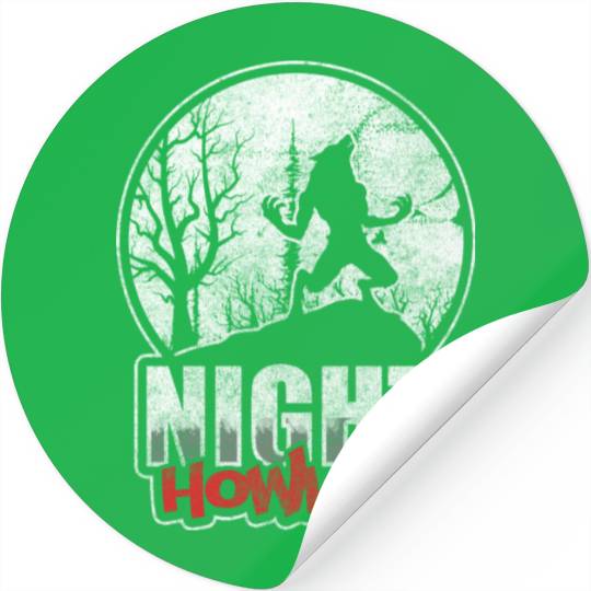Werewolf Wolves Horror Stickers