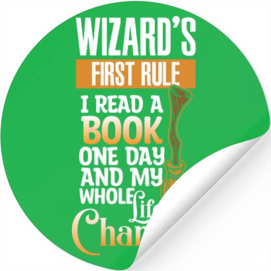 Sorcerer Illusion Nerd Stickers