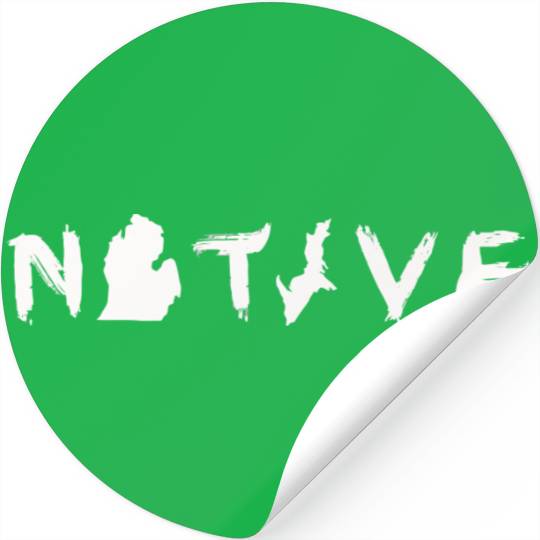 Michigan Native Great Lakes Pride Stickers