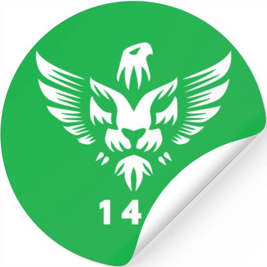 Lion Eagle 144 Stickers