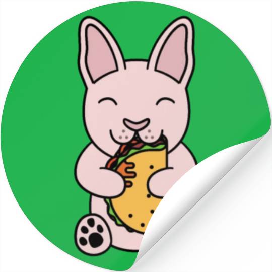 Sphynx Cat Taco Lover Stickers