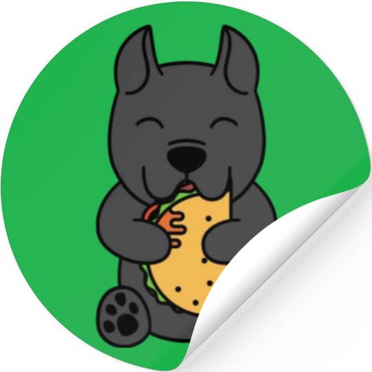 Cane Corso Taco Lover Stickers