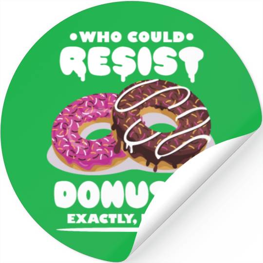 Donut sweets donuts food bakers gift Stickers