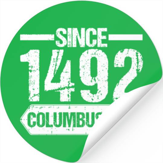 Columbus Day Italian Pride Stickers