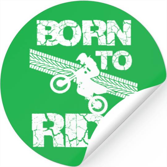 motorcycle riding Stickers summer badass born to ride