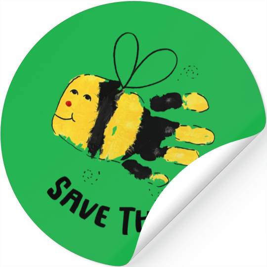 B Is For Bee Save The Bee Hug Free Gift Bee Kind Stickers