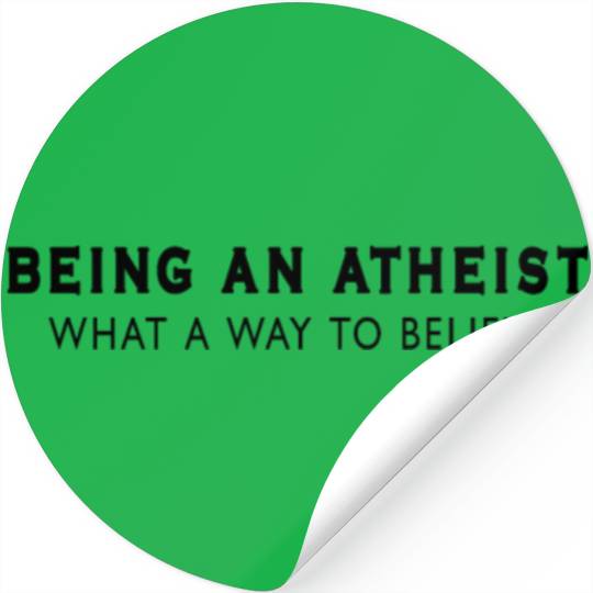 Atheist Atheism Anti Religion Securalism God Sucks Stickers