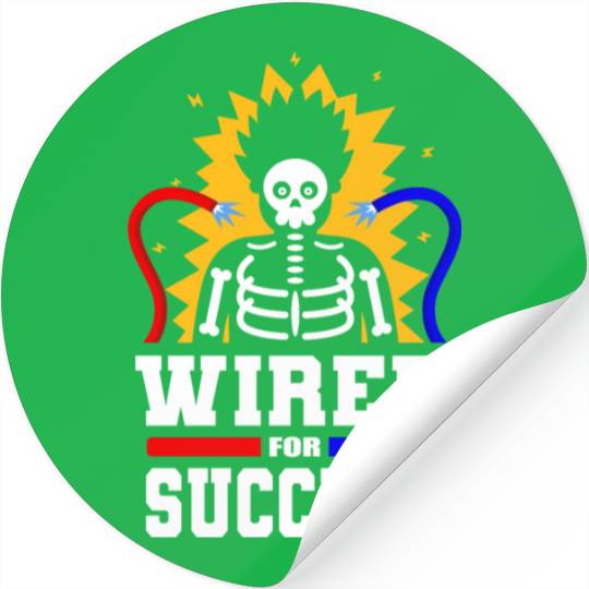Electrician Electrical Engineer Lineman Stickers
