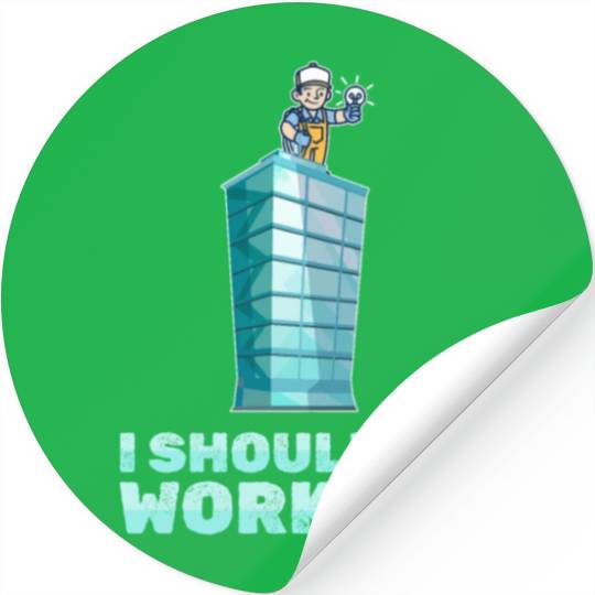 Electrician Electrical Engineer Lineman Stickers