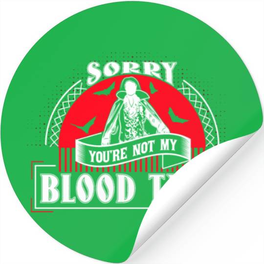 Halloween Vampire Lord Trick Or Treat Gift Stickers