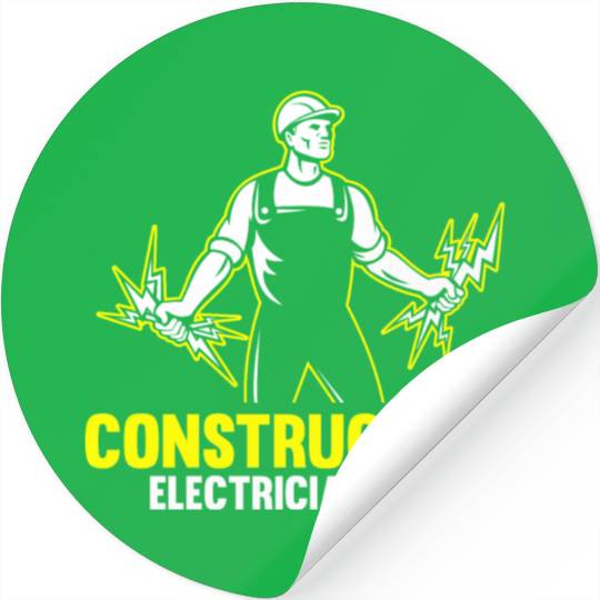 Electrician Electrical Engineer Lineman Stickers