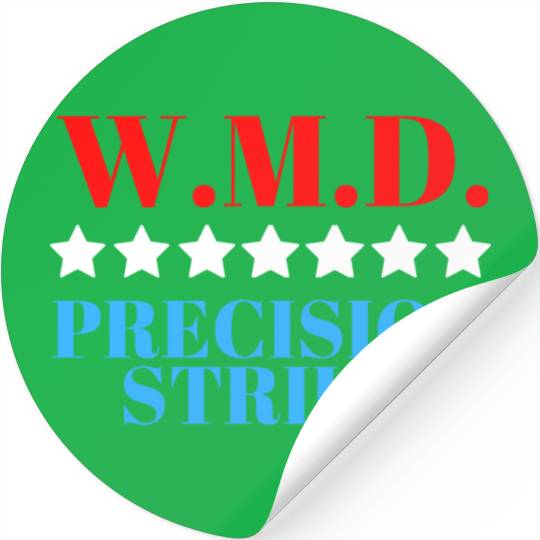 WMD Precision Strike (7 stars) | Pro USA Red White Stickers