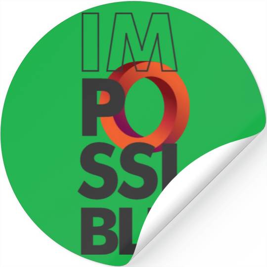 imPossible Circle Stickers