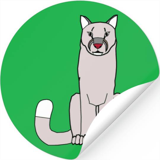 Mountain Lion DK Stickers