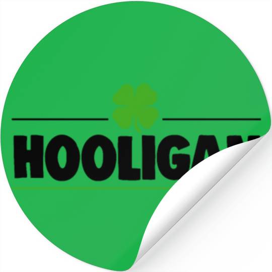 Hooligan Fun Ireland St. Patrick's Day Stickers