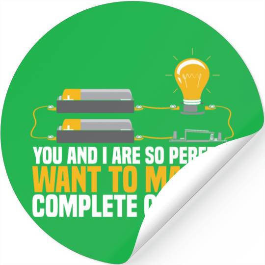 Electrician Electrical Engineer Lineman Stickers