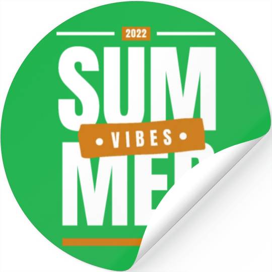 SUMMER VIBES Stickers