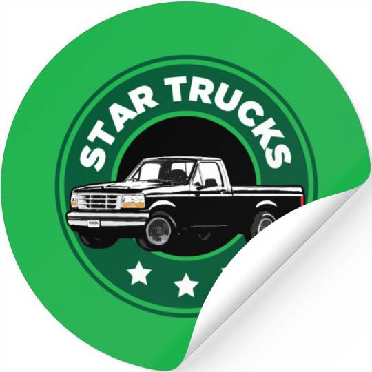 90s F StarTruck Stickers