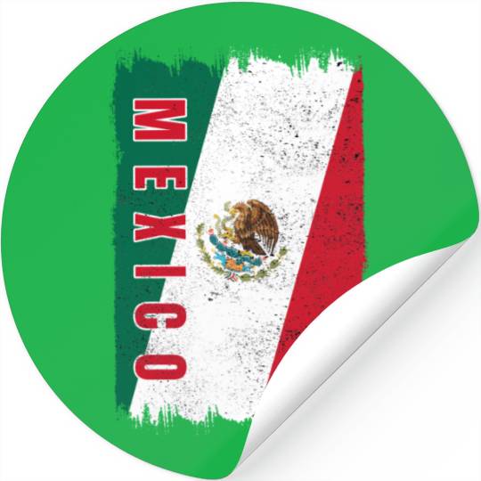 Mexico Flag Stickers