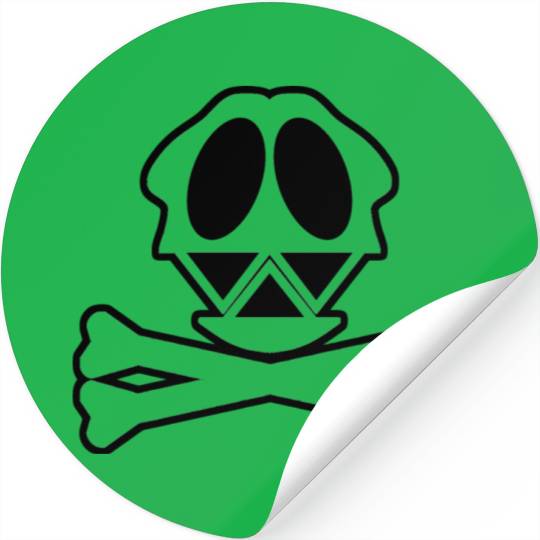 Silly Crossbones Stickers
