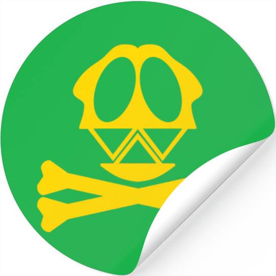 Silly Crossbones Stickers