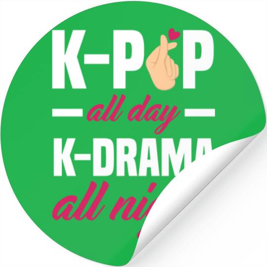 K-Pop K-Drama Korean Pop Music Stickers