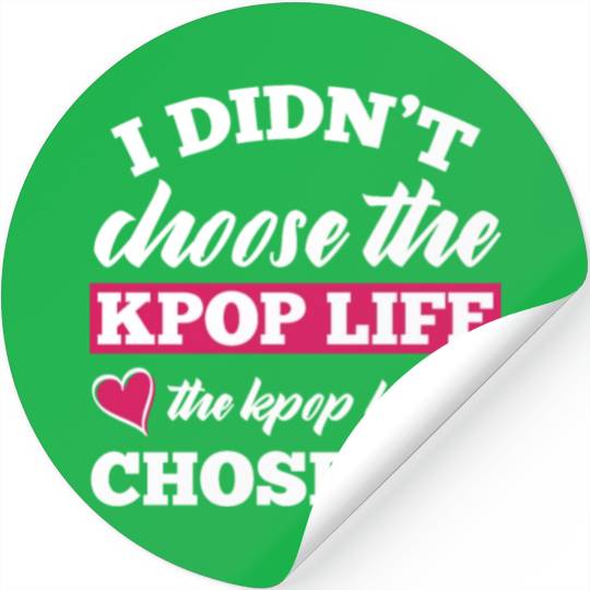K-Pop K-Drama Korean Pop Music Stickers