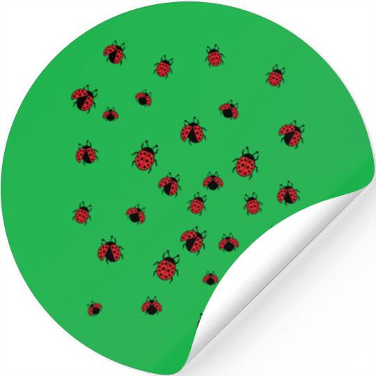 Ladybug or beetle Stickers