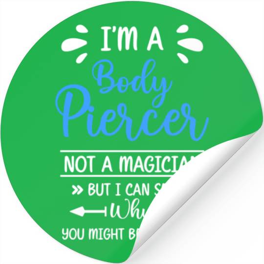 Piercer Work Jewellery Ring Stickers
