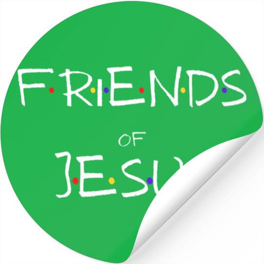 FRIENDS of Jesus. Stickers