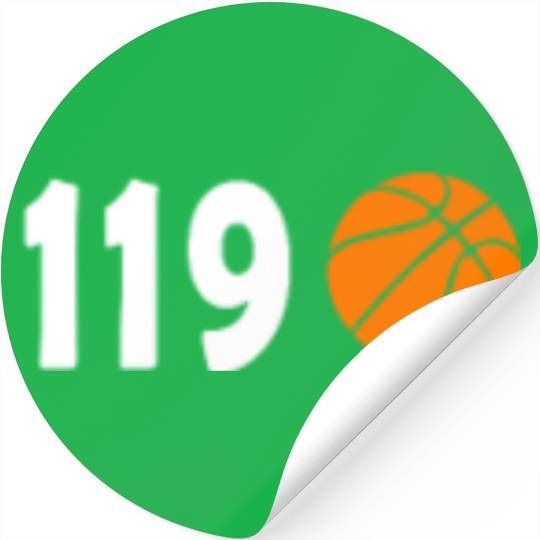 Basketball Team Member 119 Stickers