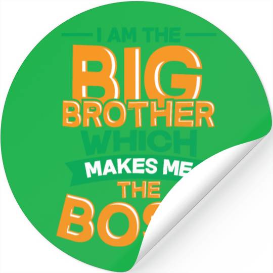 Brother Boss Stickers