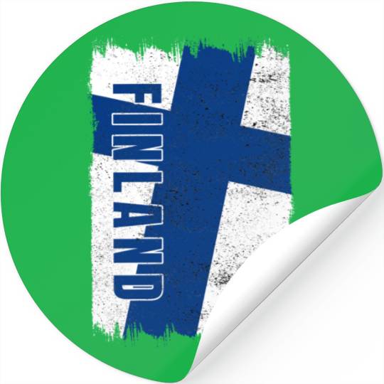 Finland flag Stickers