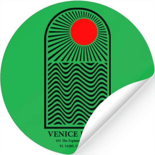Venice Beach Florida Stickers