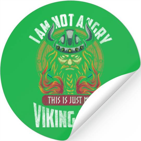 Vikings Mythology Valhalla People Stickers