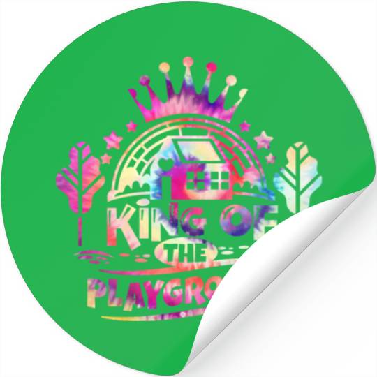 King of the Playground Back to School Stickers
