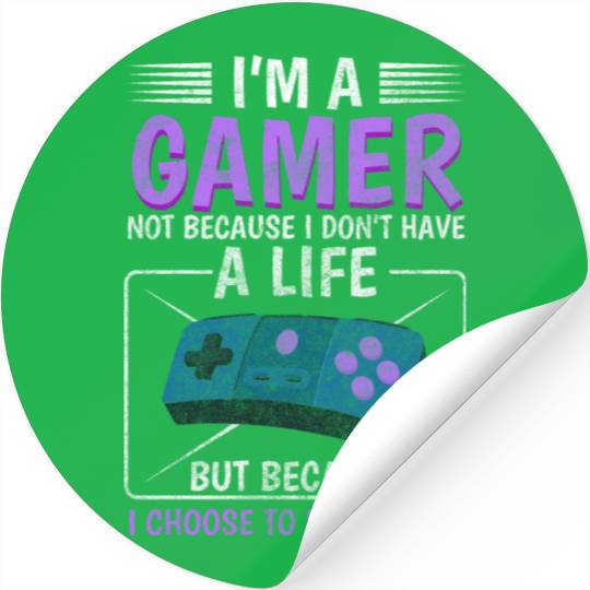Game Nerd Console Stickers