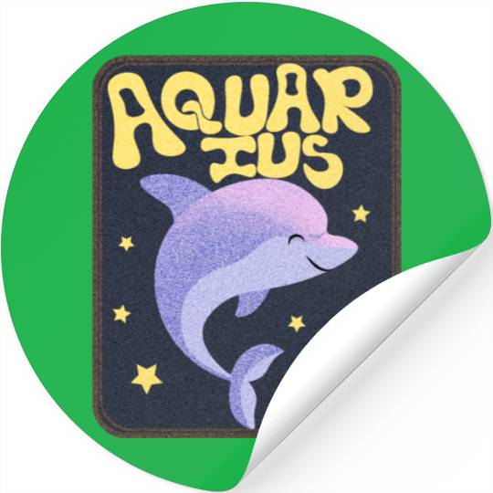 Aquarius Sign Animal Stickers