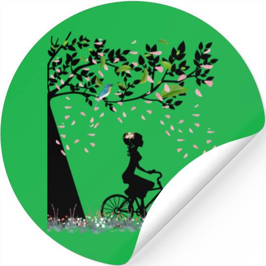 blossom, spring, summer, flowers, tree Stickers