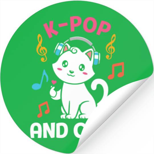 kpop and chill k pop music, korean pop music Stickers