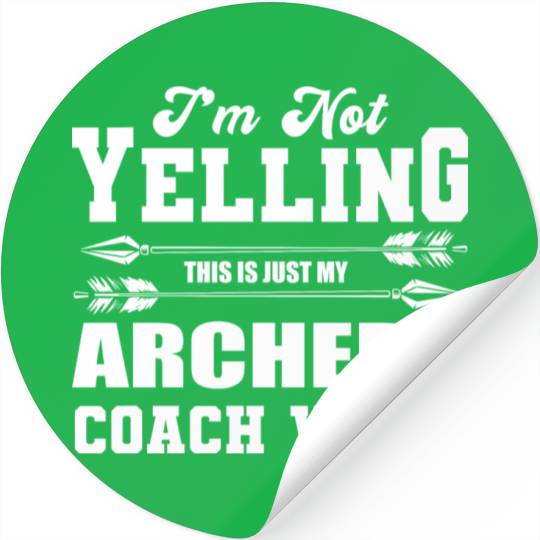 Archery Archer Bowman Stickers