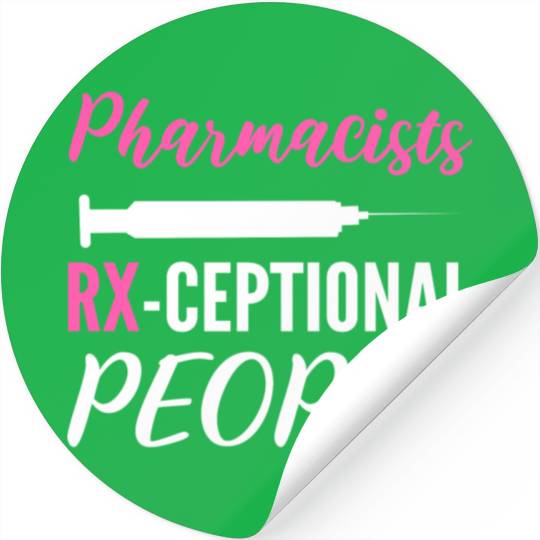 RX-ceptional People Outstanding Worker Gift Stickers