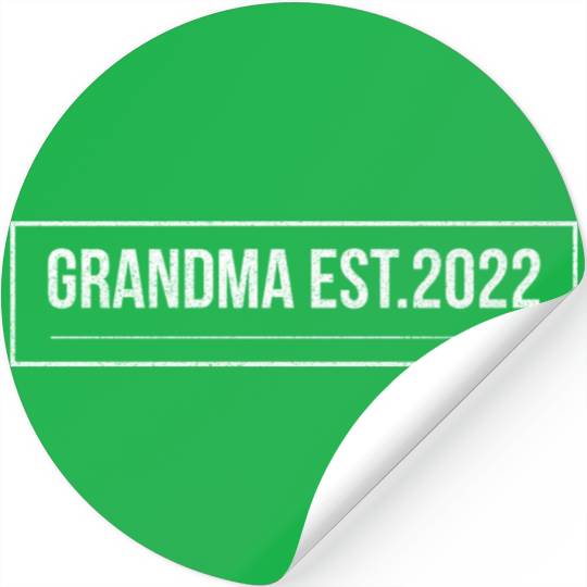 Grandma Est 2022 Stickers