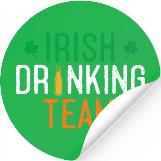 Irish drinking team Stickers