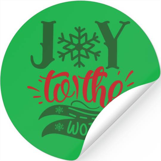 Joy to the world 01 Stickers
